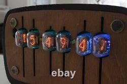 Case Nixie tube clock with IN-17 tubes style Remote Motion Sensor Temperature