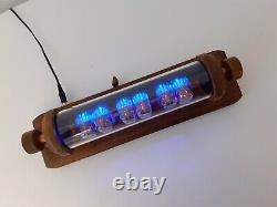 Chimney by Monjibox Nixie clock with large IN12 tubes