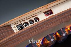 Clean Plywood Case for IN-12 Nixie Tubes Clock GRA&AFCH