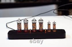 Clock on lamp indicators IN14 and IN16 made in the USSR for 6 lamps