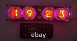 Clock with nixie tubes Z5600M USA warehouse LED backlight Tubes included