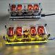 Clock With Nixie Tubes In-12a In-12b Usa Warehouse Led Backlight Tubes Included