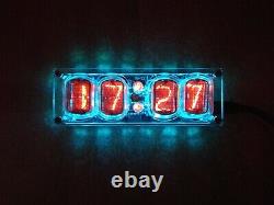 Clock with nixie tubes in-12a in-12b USA warehouse LED backlight Tubes included