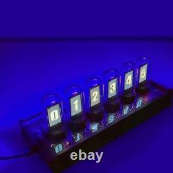 Cool Tech Gadgets Small Digital Nixie Tube Clock Kit for Vintage Decor