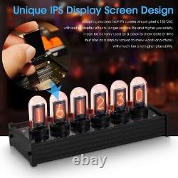 Customizable Digital IPS Tube Clock for DIY Enthusiasts Ref Nixie Clock