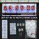Diy Kit In-12 Nixie Tubes Clock With Acrylic Stand With Options Free Shipping