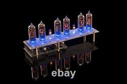 DIY KIT IN-14 Nixie Tubes Clock PCBs+Parts 12/24H Slot Machine WITH TUBES
