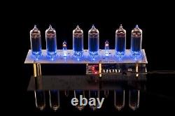 DIY KIT IN-14 Nixie Tubes Clock PCBs+Parts 12/24H Slot Machine WITH TUBES