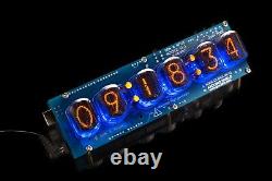 DIY KIT Nixie Tubes Clock IN-12 Arduino Shield NCS312 WITH OPTIONS 12/24H GPS