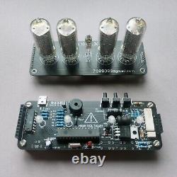 DIY KIT with NEW tubes IN-8-2 Nixie Clock RGB Backlight Alarm All parts