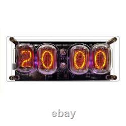 Digital Tube Clock Nixie Tube Fluorescent IN-12 11.54.54.5cm 225 Colors Light