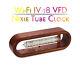 Douk Audio / Iv-18 Vfd Nixie Tube Alarm Clock Wooden Wifi Remote Control