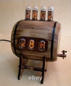 Dual Display combo Nixie Clock Thermometer Hygrometer IN12 IN14 tubes Monjibox
