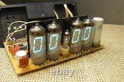 ELEKTRONIKA G9.02. USSR /Russian VFD Nixie Tube clock + 2 Nixie Tubes (57)