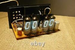 ELEKTRONIKA G9.02. USSR /Russian VFD Nixie Tube clock + 2 Nixie Tubes (58)