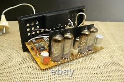 ELEKTRONIKA G9.02. USSR /Russian VFD Nixie Tube clock + 2 Nixie Tubes (58)