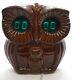 Exc! Vintage Soviet Ceramic Wall Alarm Clock Owl Nixie Tubes Vfd Elektronika-01