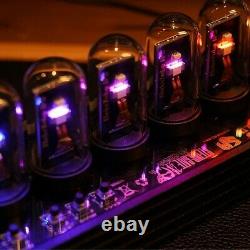 EleksTube IPS 10 Bit RGB Nixie Tube Electronic LED Glows Desk Clock Kit 5V-0.45A