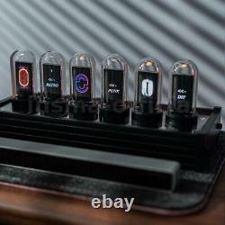 EleksTube IPS RGB Nixie Tube Clock Glow Tube Clock Customized Dial Styles A