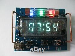 Exclusive Watch (Raccoon clock) new nixie tube wrist watch meteo station+GPS
