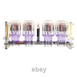 Glow Tubes Analog Clock ABS Tube Clock For Bedroom