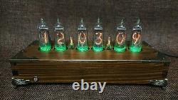 Handmade Vintage Nixie Tube Clock With Easy Replaceable IN-14 Russian Tubes #2