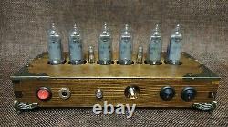 Handmade Vintage Nixie Tube Clock With Easy Replaceable IN-14 Russian Tubes #2