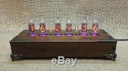Handmade Vintage Style Nixie Clock With Removable Z573M German Nixie Tubes #4