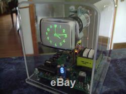 Homemade Mini Oscilloscope Clock 6Lo1i 2 CRT Cathode ray tube Scope Nixie