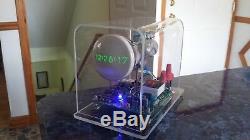 Homemade Mini Oscilloscope Clock DG7-6 3 CRT Cathode ray tube Scope Nixie