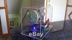 Homemade Mini Oscilloscope Clock DG7-6 3 CRT Cathode ray tube Scope Nixie