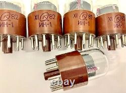 IN-1 IN1? -1? 1 Nixie Indicator Tubes For Clock, New, Same Date, Lot 23 pcs