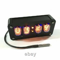 IN-12 Nixie Clock 4-Digit Nixie Tube Clock Time Date Temperature Auto Switching