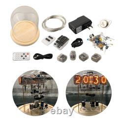 IN 12 Nixie Tube Clock DIY Kit Transparent Visual Design High Accuracy