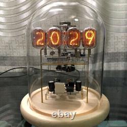 IN 12 Nixie Tube Clock DIY Kit Transparent Visual Design High Accuracy