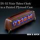 In-12 Nixie Tubes Clock In A Painted Plywood Case Gra&afch