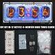 In-12 Nixie Tubes Clock On Acrylic Stand With Sockets 12/24h 4 Tubes Temperature