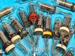 IN-14 -14 IN14 GAZOTRON. Nixie indicator tubes for clock. New. Tested. Lot 160 pcs