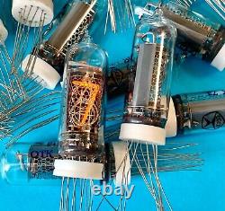 IN-14? -14 IN14 GAZOTRON. Nixie tubes for clock. New. Same-date. Lot 11 pcs