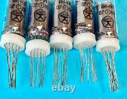 IN-14? -14 IN14 GAZOTRON. Nixie tubes for clock. New. Same-date. Lot 6 pcs