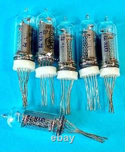 IN-14? -14 IN14 GAZOTRON. Nixie tubes for clock. New. Same-date. Lot 6 pcs