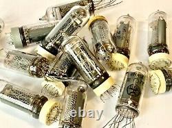 IN-14 -14 IN14 GAZOTRON. Nixie tubes for clock. Used. Lot 50 pcs