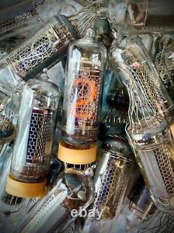 IN-14 -14 IN14 GAZOTRON. Nixie tubes for clock. Used. Tested. Lot 50 pcs