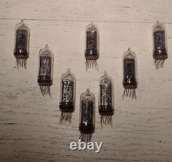 IN-14 6 pcs NIXIE TUBE for clock USSR Used IN14 Tested Working GIFT