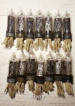 IN-14 6 pcs NIXIE TUBE for clock USSR Used IN14 Tested Working GIFT