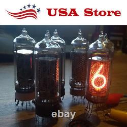 IN-14 6 pcs NIXIE TUBES for clock USSR Used IN14 Tested Working