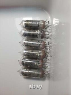 IN-14 IN14 Fine Grid Nixie Neon Tubes Unique Rare Lot for 03.1970 Same Date 6pcs