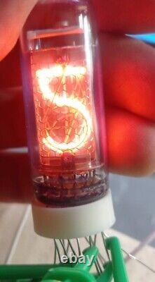 IN-14 Nixie Tube Soviet 100% Tested. For Clock. Lot 6 pcs