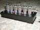 In-14 Nixie Tubes Clock Wooden Case Blacklight New