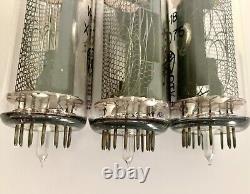 IN-18? -18 IN18 Nixie indicator tube for clock. New. Same-date. Lot 3 pcs